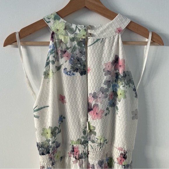 Ted Baker Kahlay Pergola Tiered Midi Dress (Ted Size 0) US size 2 - Picture 5 of 14